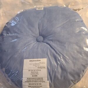 Dusty Blue 16 inch Round Cushion Set